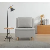 OTTO home Sessel AINSLEY - OTTO. Verlässliche Qualität., wandelbar zum Gästebett, Schlafliege, Webstoff u. Cord-Bezug