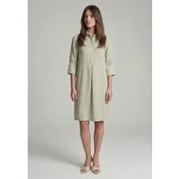 MARC AUREL Midikleid mit Hemdkragen