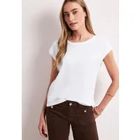 STREET ONE T-Shirt mit U-Boot-Ausschnitt