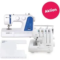GLAESER home Nähmaschine GLAESERhome Advanced-Bundle ol50 + mia300