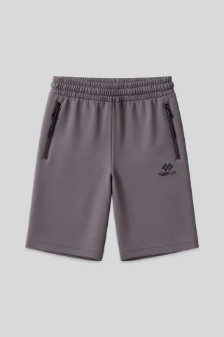 Herren Sweatshorts in Regular Fit aus Strick
