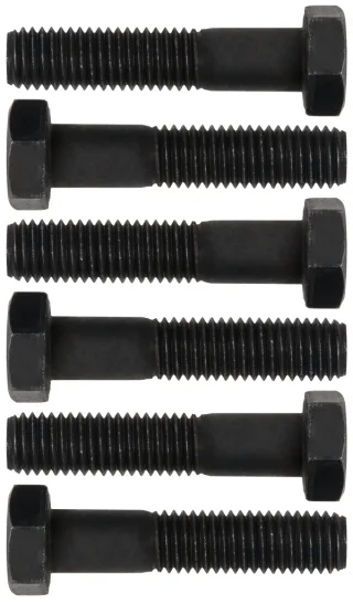 KS Tools Schrauben-Satz M12 x 1,75 mm, SW 19, L=55 mm, 6-tlg - 460.1113