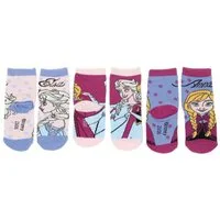 Disney Frozen Sneakersocken Frozen 3er-Pack Socken – Kinder Strümpfe & Söckchen