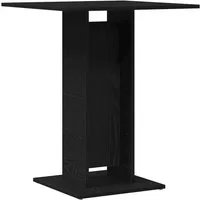 vidaXL Esstisch Bistrotisch Schwarze Eiche 60x60x75 cm Holzwerkstoff (1-St)
