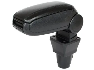 Mittelarmlehne Armlehne KLAPPBAR Leder Schwarz für Dacia Duster II ab 2018-