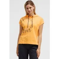 SOCCX Kapuzensweatshirt mit überschnittener Schulter & Seitenschlitze