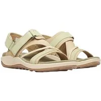 Merrell Terran 4 Backstrap (Vollnarbenleder, Klettverschluss) beige Damen Sandale