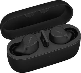 Jabra Evolve2 Buds USB-A UC [Bluetooth 5.2 Mikrofon] schwarz