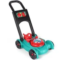 TikTakToo Kinder-Rasenmäher Benzin mit Fahrgeräusch mit Motorgeräusche incl. Benzinkanister, (Spielset), Kugeln in der Motorhaube imitieren die Motorgeräusche