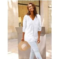 Witt Klassische Bluse Longbluse 3/4-Arm
