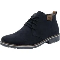 Rieker Schnürstiefelette mit kariertem Innenfutter