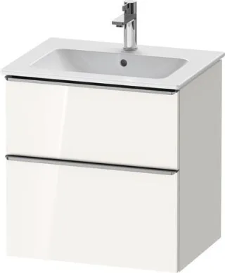 Duravit D-Neo Waschtischunterbau wandhängend Weiß Hochglanz 610x462x625 mm - DE4361070220000 DE4361070220000