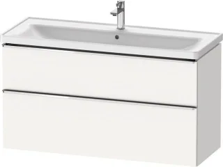 Duravit D-Neo Waschtischunterbau wandhängend Weiß Matt 1184x452x625 mm - DE4391010180000 DE4391010180000