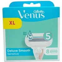 Gillette Venus Rasierklingen Deluxe Smooth Sensitive, 8-tlg., 8er Pack