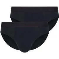 Bruno Banani Slip Flowing (2er Pack) mit Logobund