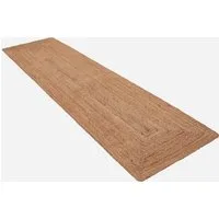 OTTO home Tischläufer Aimka (1-tlg), 100% Jute, 40x150cm, Pflegeleicht, Flechtmuster, Hochwertig und Stabil