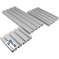 KLAK Profil KLAK 15/120 - Aluprofil 15x120mm Montageprofil Typ I Nut 8 10-200cm (KLAK 15/120)