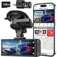 REDTIGER mit SONY Starvis-Sensor und das f/1.5-Blendensystem Dashcam (WLAN (Wi-Fi), 24-Stunden Überwachung, integriertes WLAN und GPS-Ortung)