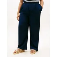 Tommy Hilfiger Curve Anzughose CRV VIS TWILL PULL ON STR PANTS in großen Größen