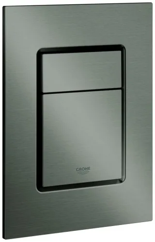 GROHE WC-Betätigung Skate Cosmopolitan S 37535 2-M/Start&Stopp hard graphite geb., 37535AL0 37535AL0