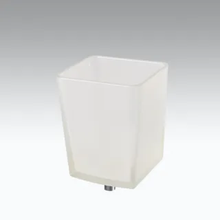 Koh-i-Noor Wandbecher-gesäuertes Kristallglas für Tubina, Fusion und Reka, K938, Kristallglas K938