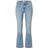 Wrangler Bootcut-Jeans Supersoft, Slim Fit - BOOTCUT STELTH mittlere Leibhöhe