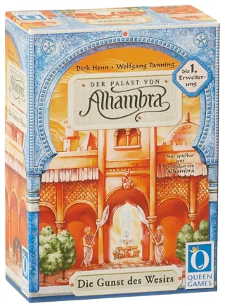 Queen Games 06030 - Die Gunst des Wesirs (Erweiterung zu Alhambra)