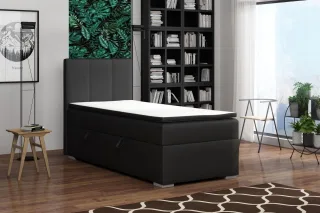 Boxspringbett Schlafzimmerbett SOPHIA MINI 90x200cm inkl.Bettkasten