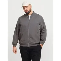 Jack & Jones PlusSize Blouson JJERUSH BOMBER NOOS PLS mit Reißverschlusstaschen
