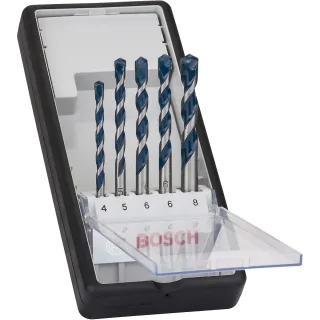 Bosch Betonbohrer-Robust-Line-Set CYL-5, Blue Granite, 5-teilig, 4 - 8 mm - 2608588165