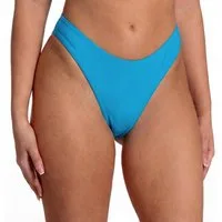 Aquarti Bikini-Hose Tanga Thong Bottom Hohe Taille