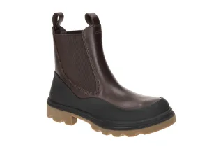 Ecco 21479355275 Damen Chelsea Stiefeletten in Braun - black/cocoa, Nubuklede...