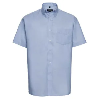Russell Collection - "Classic" Hemd für Herren kurzärmlig ()