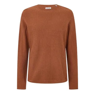Jack And Jones - Sweatshirt für Herren, Rundhalsausschnitt, Jerseyware, Regulär (Mokkakuchen Braun)