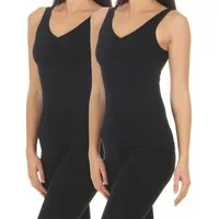 simaranda Shapinghemd Slim-Fit-Hemden 837 Schwarz / Schwarz 48/50