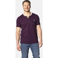 Jan Vanderstorm T-Shirt HAFTOR mit modischen Kontrasten