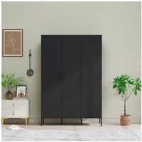 OTTO home Kleiderschrank Siena Schrank Spind Metallschrank mit 3 Türen (Ideal für jeden Wohnraum - Trendsetter) Zeitloser Schlafzimmerschrank Garderobe Multischrank