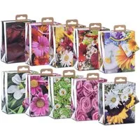 laro Geschenkbox Premium Klein Geschenktüten Geschenktaschen 10-100 Stk Mini Blumen (10 St)