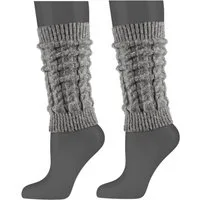 Camano Stulpensocken warm & cozy (2-Paar, 2 Paar) mit elastischem Bund