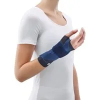 Bauerfeind Handgelenkbandage ManuTrain Handgelenkbandage, Schwarz Rechts Größe 2