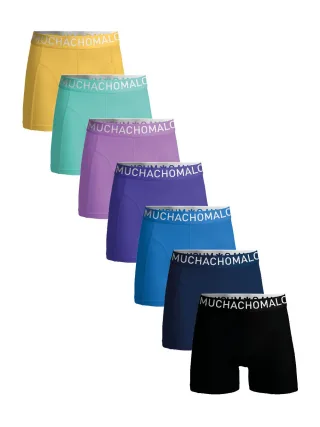 Muchachomalo Herren Boxershorts – 7 Stück – Herren Unterhosen
