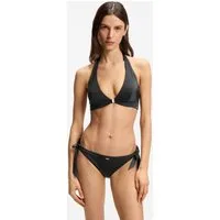 BOSS Bikini-Hose BOSS CODES mit Logo-Besatz und seitlicher Schnürung