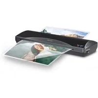 Hama Laminiergerät Laminator für DIN A3, Heiß- und Kaltlaminierung, 2 Rollen, schwarz, Mit Laminierfolien, Tischgerät, Verwendung im Office und Privat