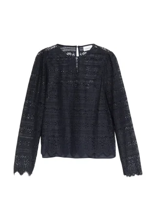 comma - Bluse blau - Gr. - 40