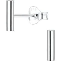 ALEXANDER YORK Paar Ohrstecker STAB rund, 2-tlg., 925 Sterling Silber