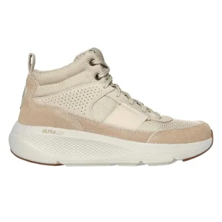 Skechers - "OTG Elevate" Sneaker für Damen, Wildleder, Zum Anschlüpfen (Braungrau/Natürlich)