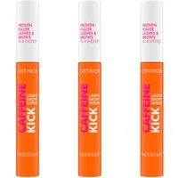 Catrice Wimpernserum CAFFEINE KICK LASH & BROW SERUM, 3-tlg., für vollere Wimpern und Augenbrauen
