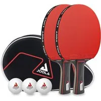 Joola Tischtennisschläger Set Duo Pro, Tischtennis Schläger Set Tischtennisset Table Tennis Bat Racket