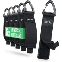 greate. 6x Verlängerungskabel Organizer & Aufhänger bis 22kg - Klettband Verlängerungskabel