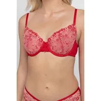 Dorina Bügel-BH Erin (Valentine) mit floraler Stickerei